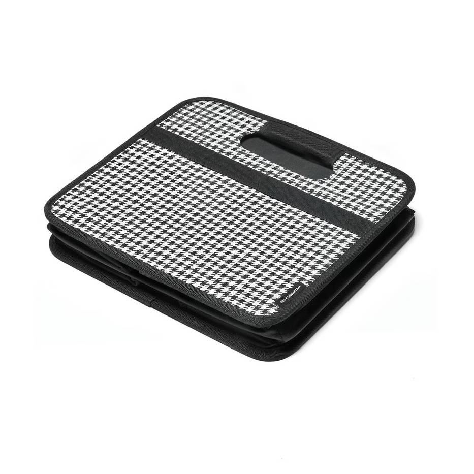 Porsche Complete Set Of Foldable Luggage Compartment Box - Heritage Design (Pepita)