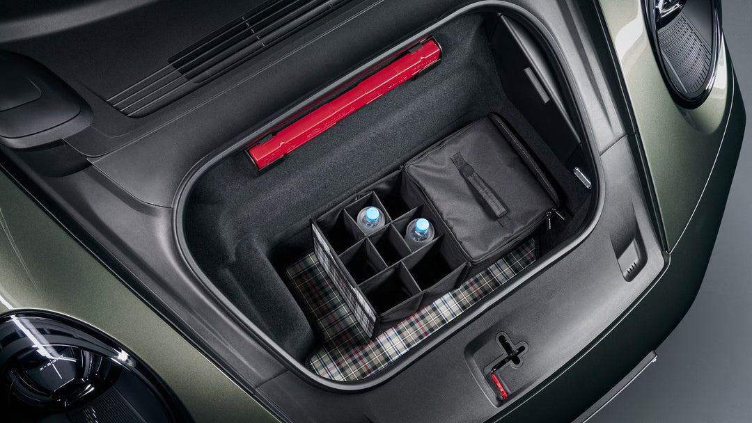 Porsche Complete Set Of Foldable Luggage Compartment Box - Heritage Design (Turbo 50 tartan)