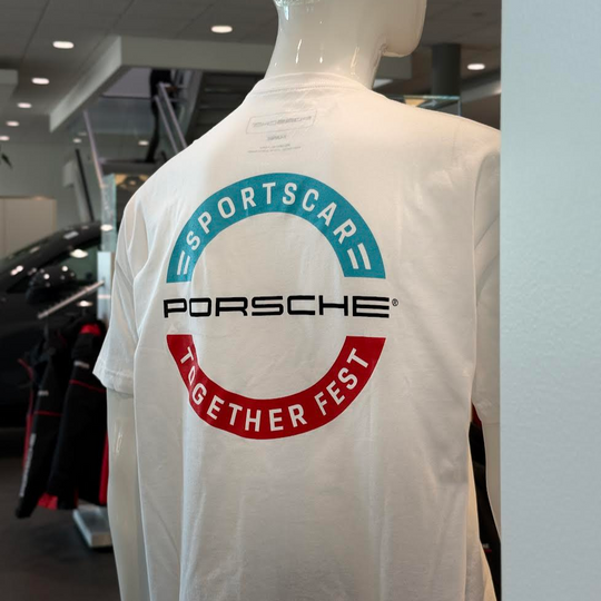 Porsche Men's T-Shirt (White) - Sportscar Together