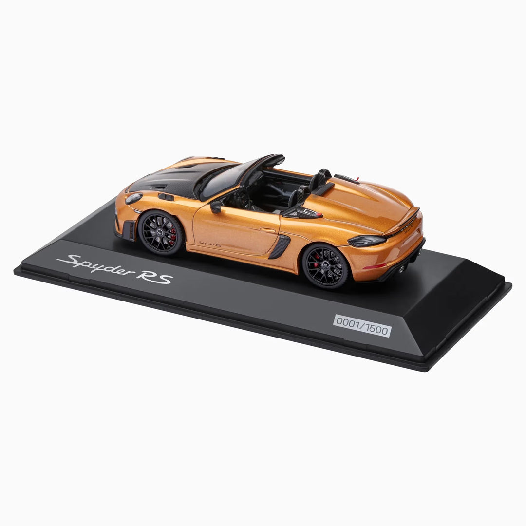 Porsche 718 Spyder RS (982) Nodrisch Gold 1:43 Scale Model Car - Limited Edition
