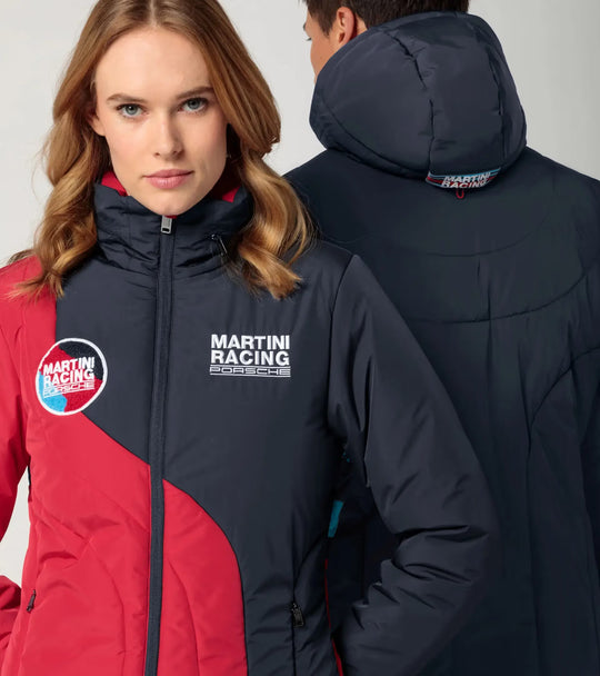 Porsche Quilted Jacket (Blue) – Martini Racing