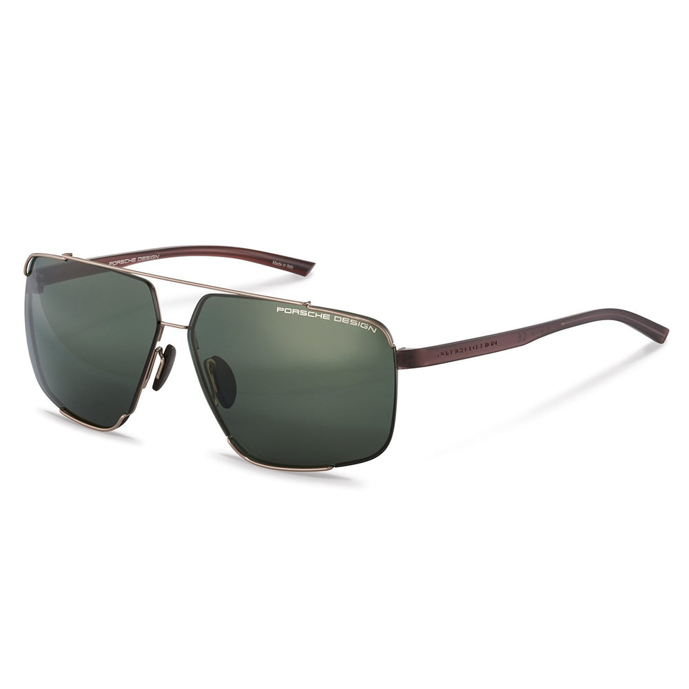 Porsche Design P'8681 Sunglasses - Gold/Brown
