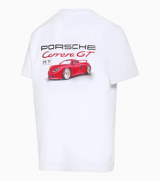 Porsche Unisex T-Shirt – 25Y Porsche Carrera GT