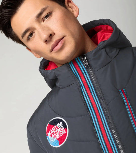 Porsche Quilted Jacket (Blue) – Martini Racing