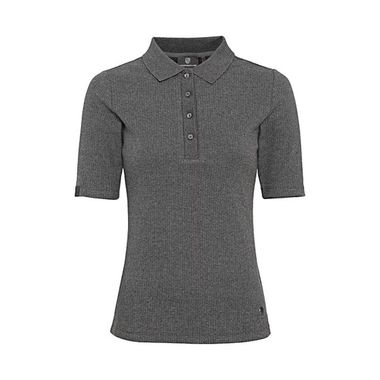 Porsche Women's Gray Polo Shirt - 60 Years Of 911