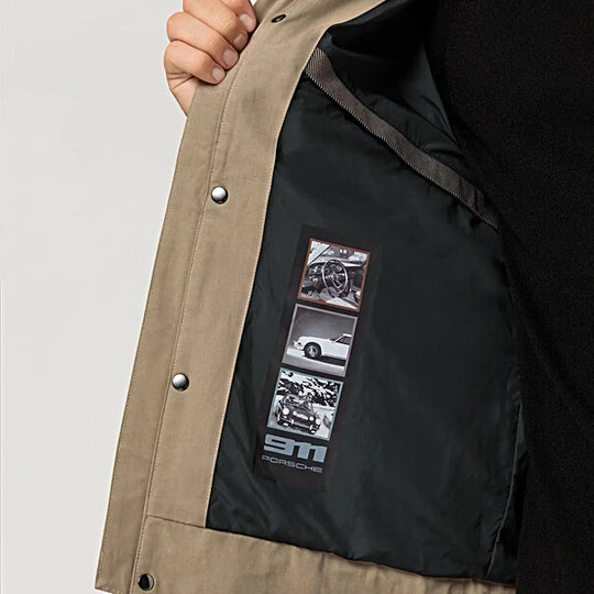 Porsche Men's Beige Jacket - 60 Years Of 911