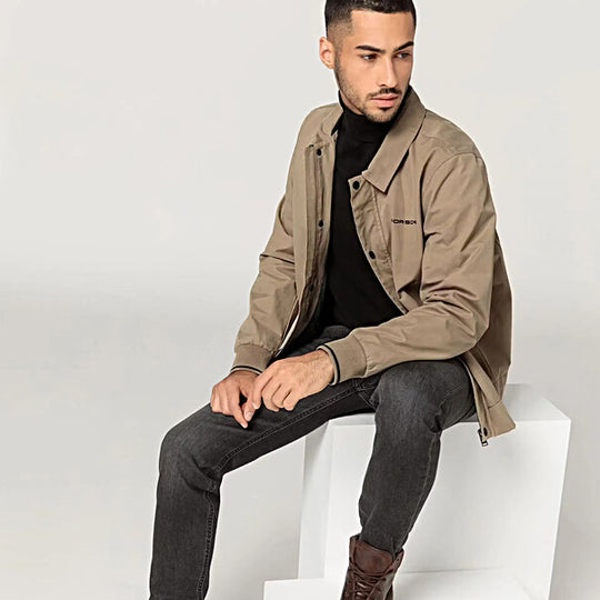 Porsche Men's Beige Jacket - 60 Years Of 911