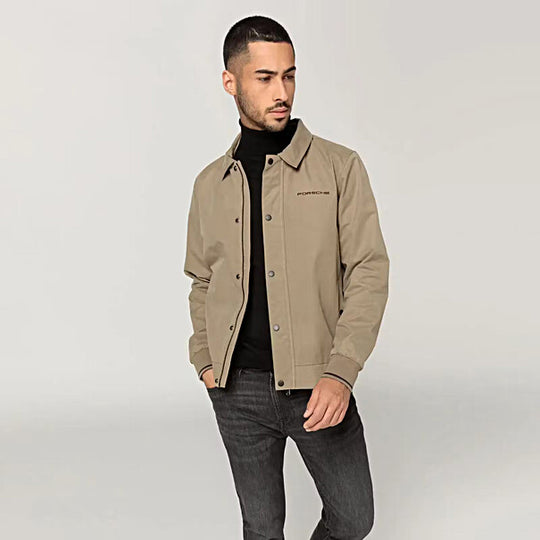 Porsche Men's Beige Jacket - 60 Years Of 911