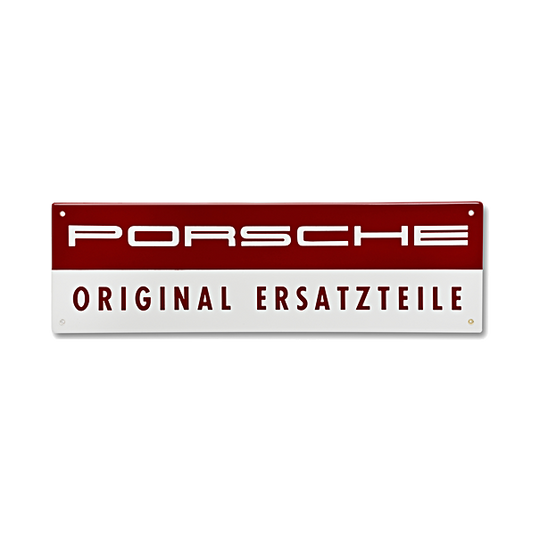 Porsche Enamel sign - "ORIGINAL ERSATZTEILE"