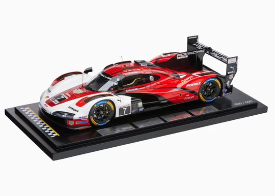 Porsche 963 Winner 24h Daytona 2025 #7, 1:18 Scale Model Car, Limited Edition