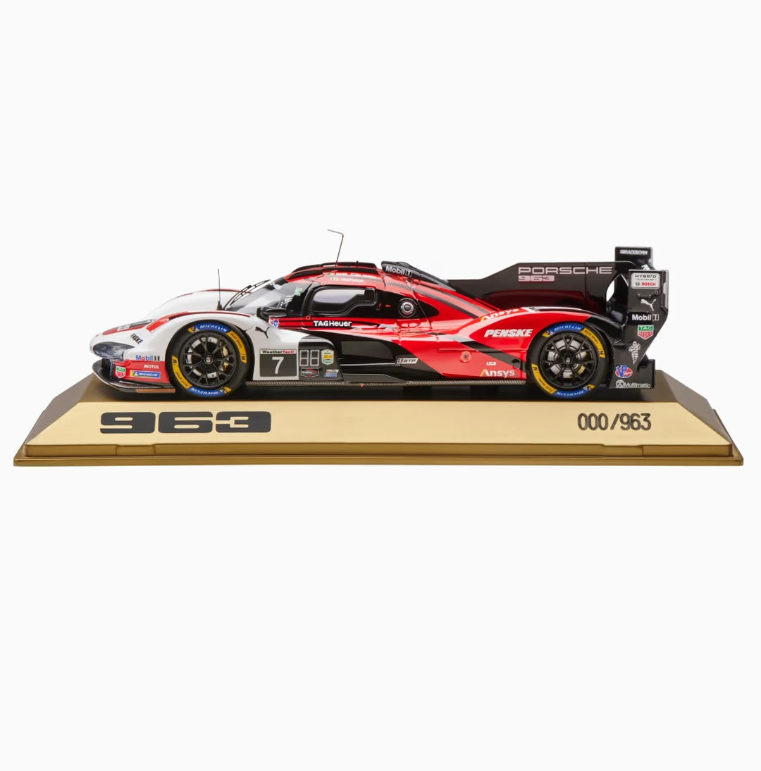 Porsche 963 Winner 24h Daytona 2025 #7, 1:43 Scale Model Car - Limited Edition