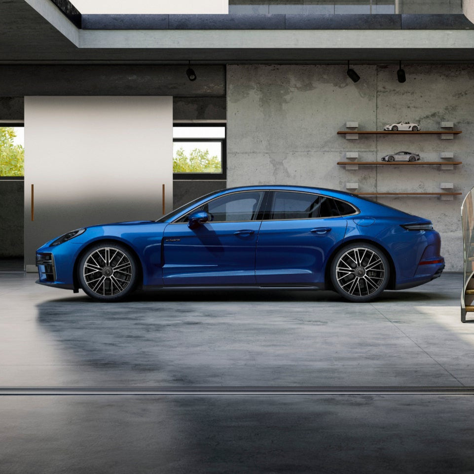 21" Panamera G3 "Turbo S" Centerlock winter set - Black/Silver