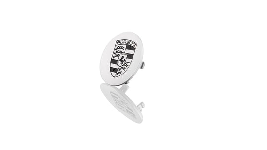 Porsche Center Cap With Crest (986) - Silver/Black