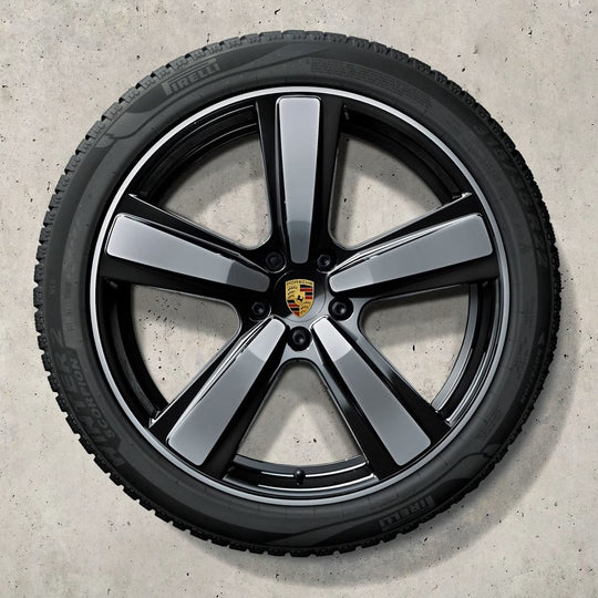 22" Cayenne E3 II Exclusive Design Sport winter set - Black/Silver