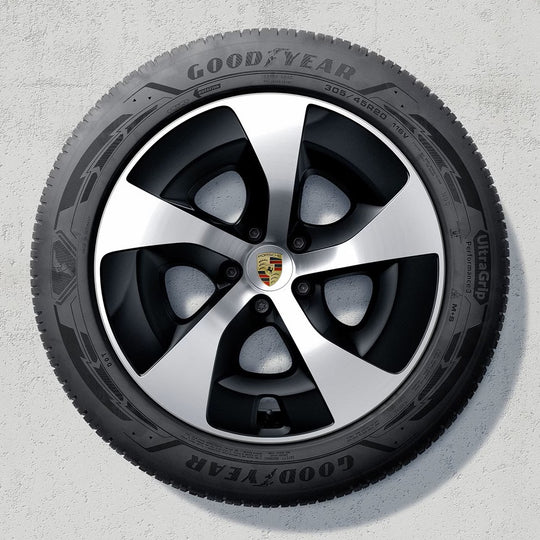 20" Cayenne E4 Cayenne S Aero winter set - Silver / Black