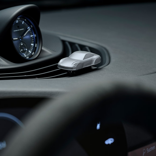 Porsche Air Freshener - Matte Silver