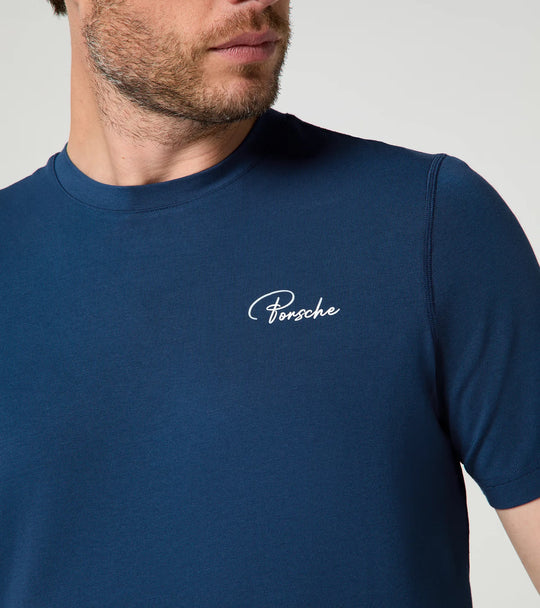 Porsche x Puma Unisex Blue T-Shirt - 911 Targa 60Y