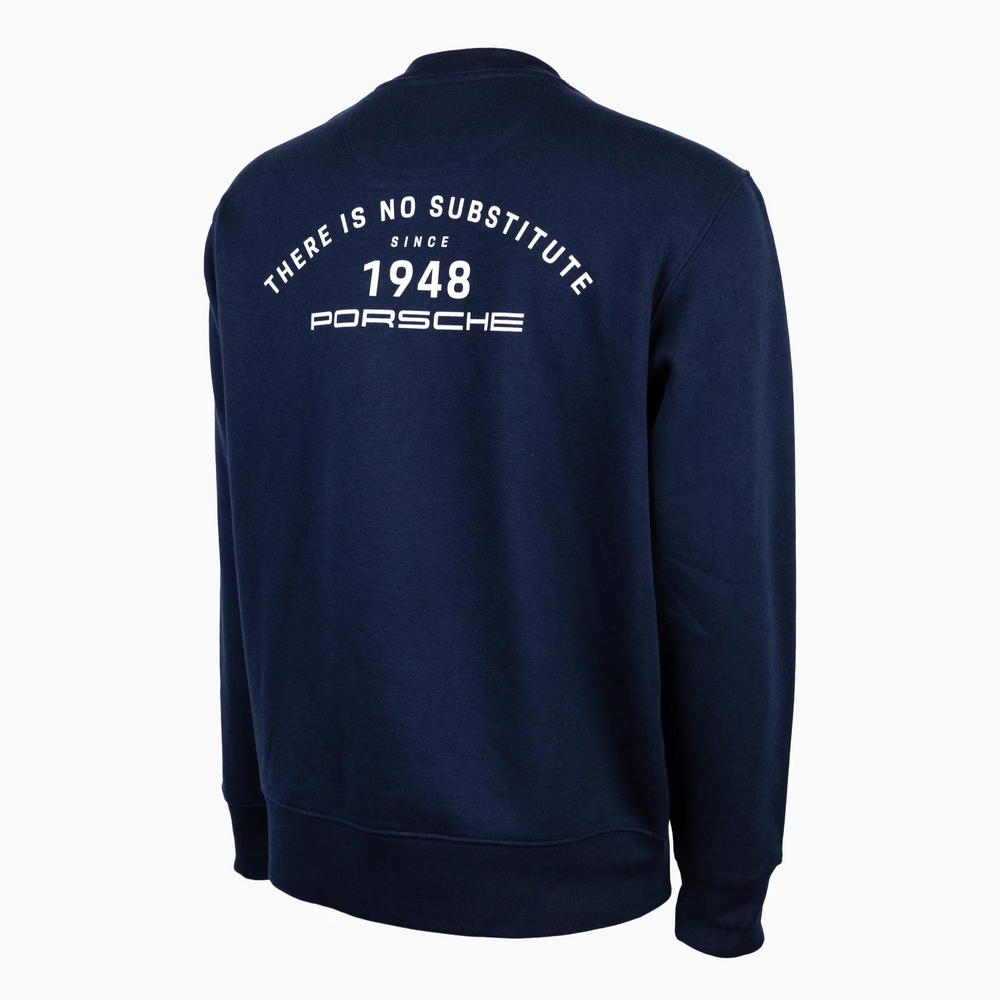 Porsche Men's Sweatshirt (Blue) - There Is No Substitute