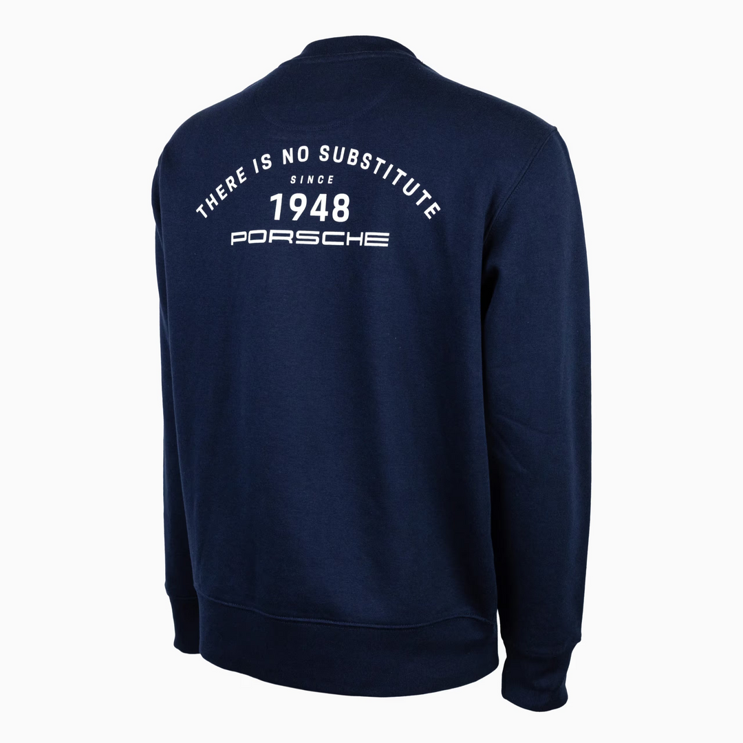 Porsche Men's Sweatshirt (Blue) - There Is No Substitute