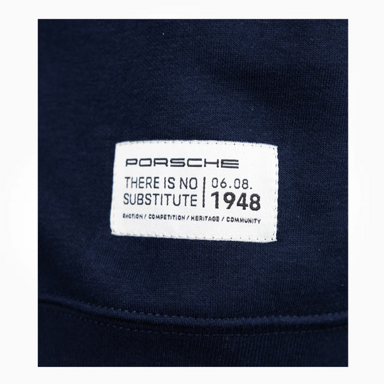 Porsche Men's Sweatshirt (Blue) - There Is No Substitute