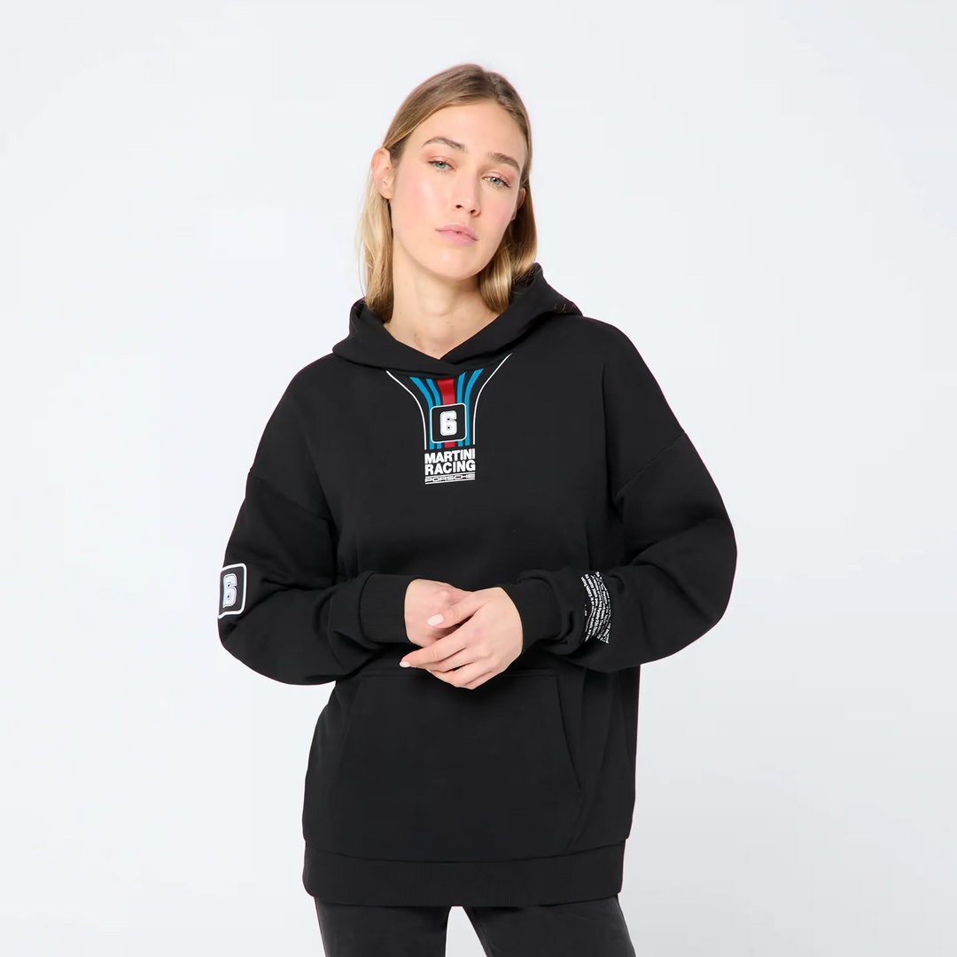 Porsche Unisex 936 Spyder Hoodie - Martini Racing
