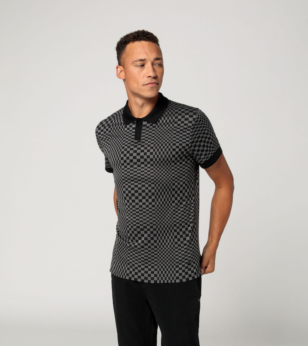 Porsche Design Men's Polo Shirt - Jacquard