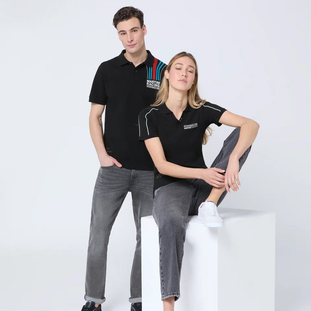 Porsche Men's 936 Spyder Polo Shirt - Martini Racing