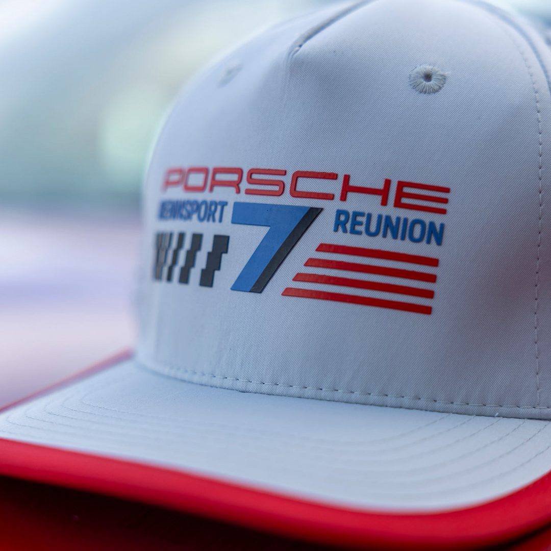 Porsche Rennsport Reunion 7 Baseball Hat - Grey