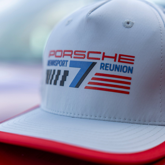 Porsche Rennsport Reunion 7 Baseball Hat - Grey