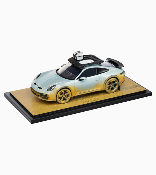 Porsche 911 Dakar (992) Shade Green 1:18 Scale - AHEAD