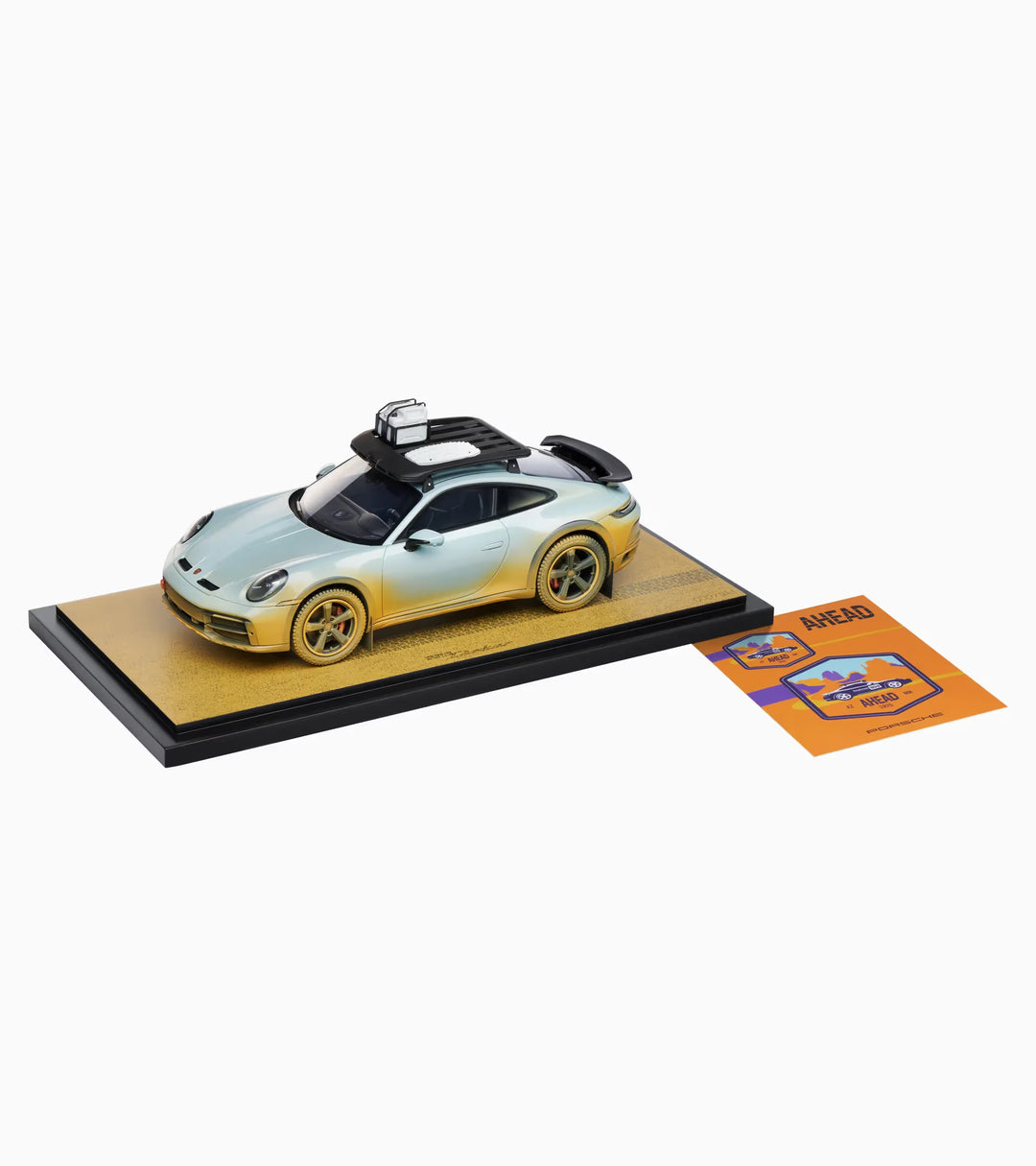 Porsche 911 Dakar (992) Shade Green 1:18 Scale - AHEAD