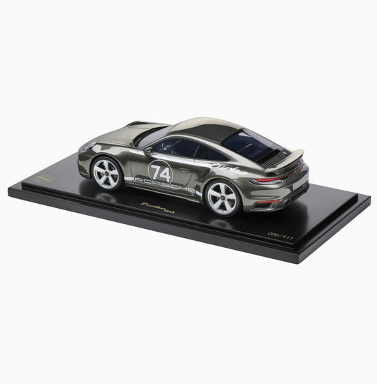 Porsche 911 Turbo 50 , 1:18 Scale Model Car , Limited Edition - Aventurine Green