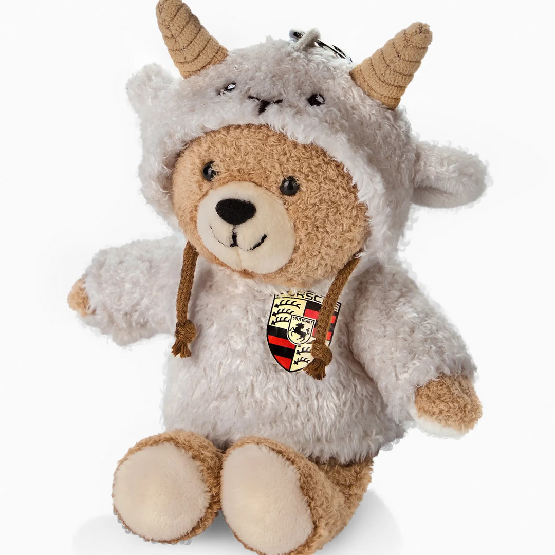 Porsche Teddy Bear Key Ring - Year of the Goat