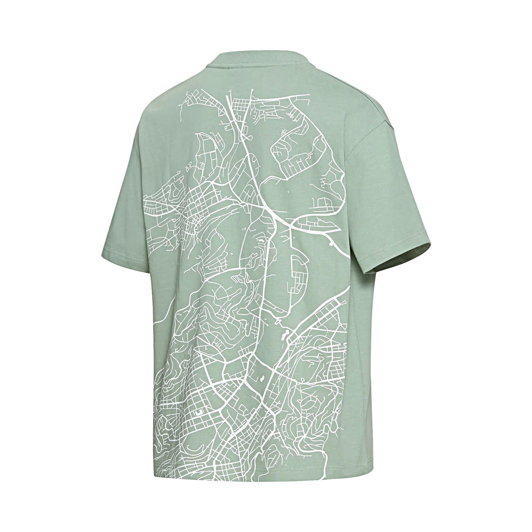 Porsche Unisex T-Shirt (Green) - Cayenne Electric Urban