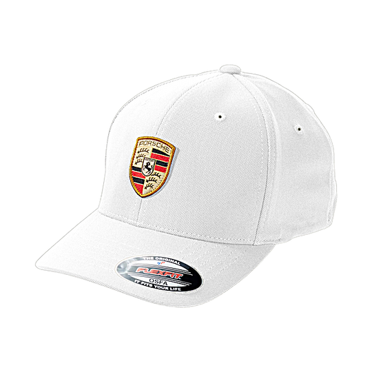 Porsche Crest Baseball Hat - Flex Fit