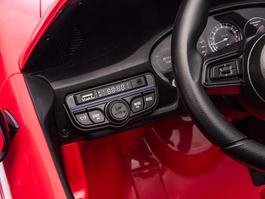 24V Porsche 911 GT3 Kids 2-Seater Ride On Car - Red