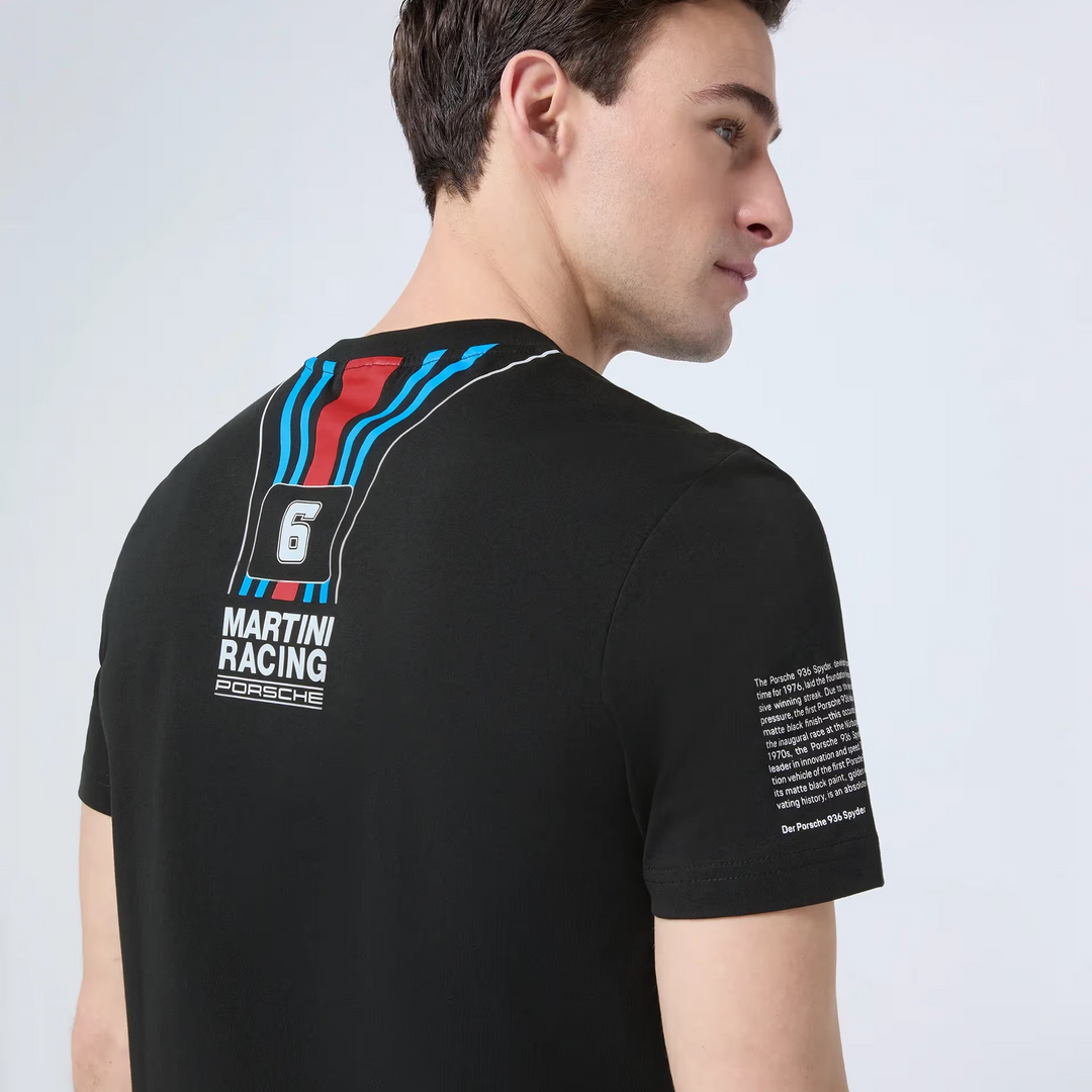 Porsche Men's  936 Spyder T-Shirt - Martini Racing