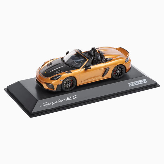 Porsche 718 Spyder RS (982) Nodrisch Gold 1:43 Scale Model Car - Limited Edition