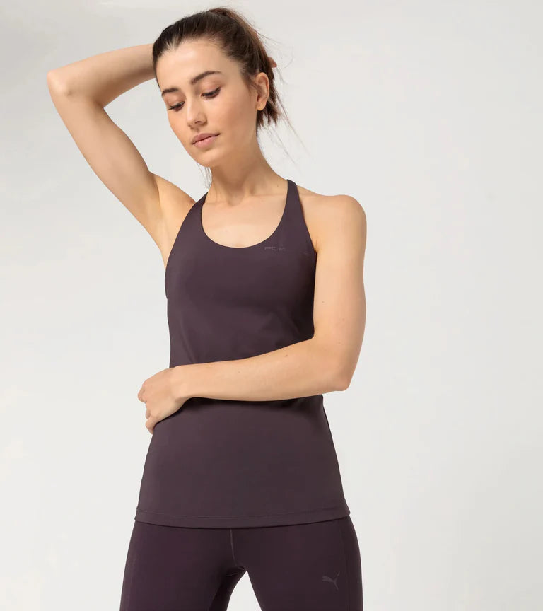 Porsche Women's 2-in-1 Tank Top (Blackberry) - Yoga Capsule