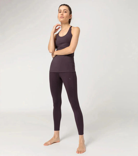 Porsche Women's 2-in-1 Tank Top (Blackberry) - Yoga Capsule