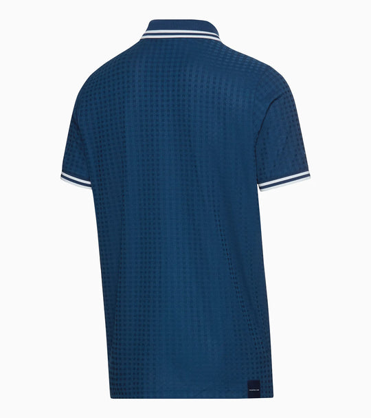 Porsche x Puma Men's Blue Polo Shirt - 911 Targa 60Y