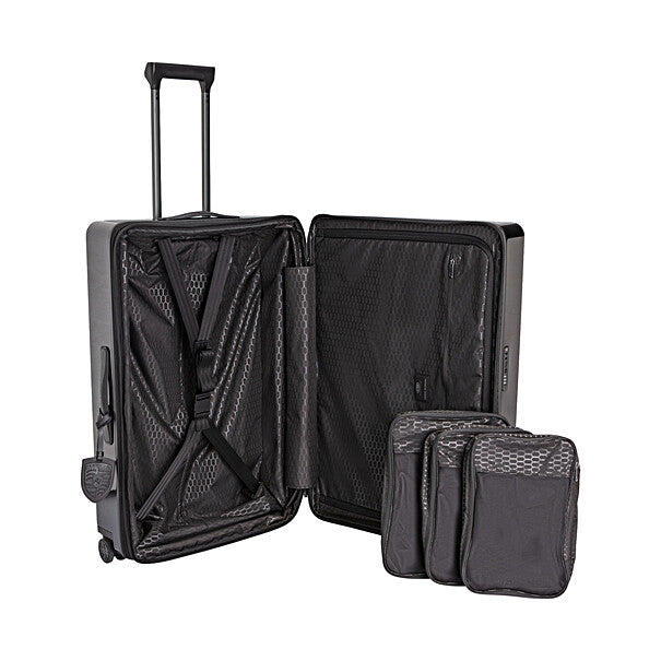 Porsche Roadster Hardcase Trolley, Black Metallic - Large