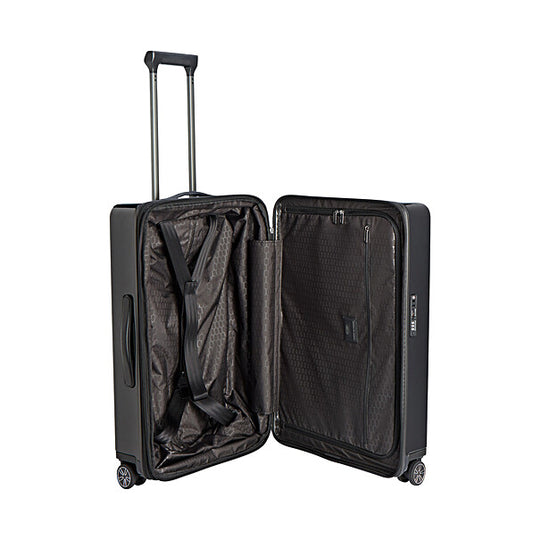 Porsche Roadster Hardcase Trolley, Black Metallic - Medium