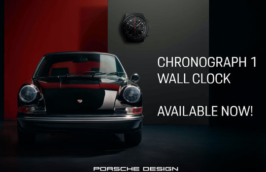 Porsche Design Chronograph 1 Wall Clock