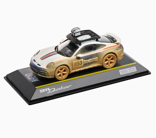 Porsche 911 Dakar (992) , 1:43 Scale Model Car - AHEAD Roughroads