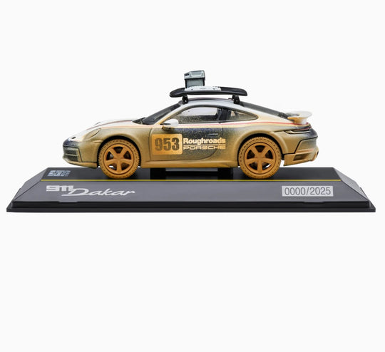Porsche 911 Dakar (992) , 1:43 Scale Model Car - AHEAD Roughroads