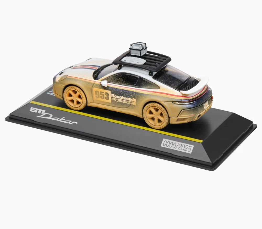 Porsche 911 Dakar (992) , 1:43 Scale Model Car - AHEAD Roughroads