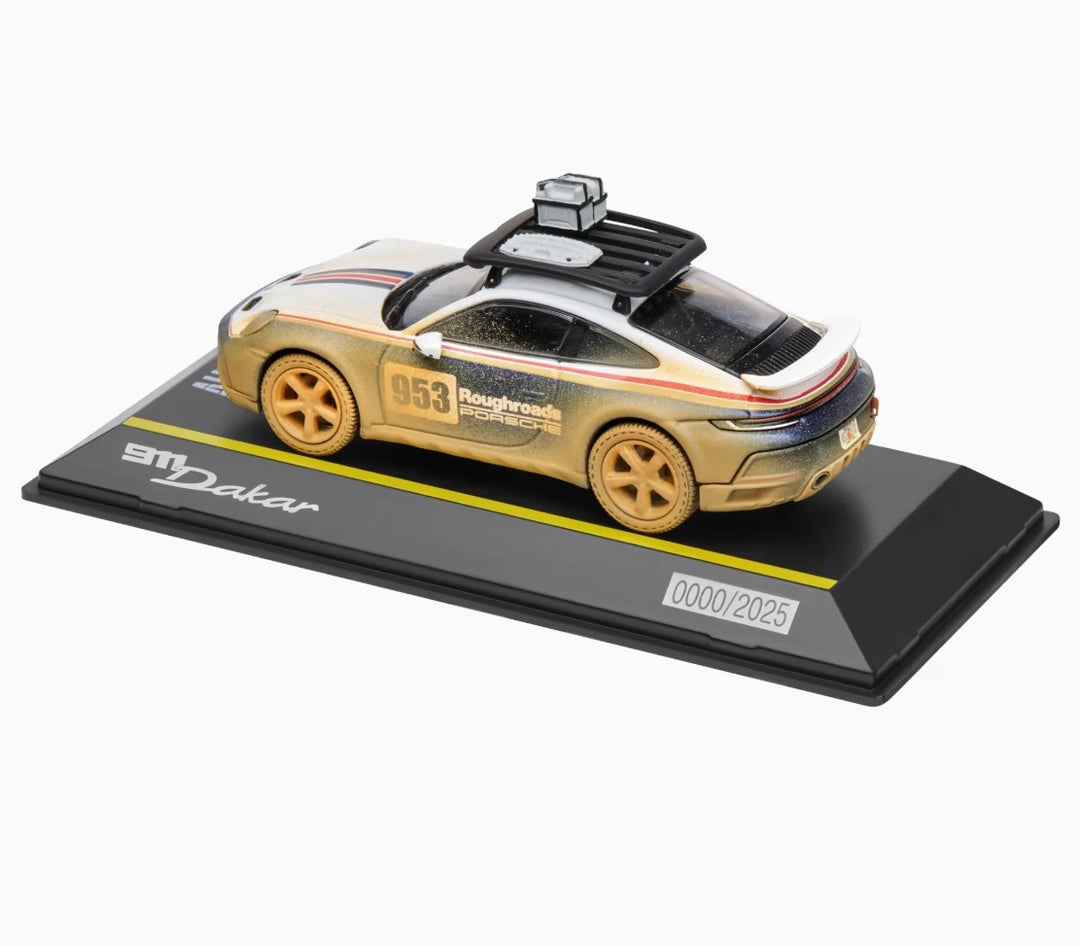 Porsche 911 Dakar (992) , 1:43 Scale Model Car - AHEAD Roughroads
