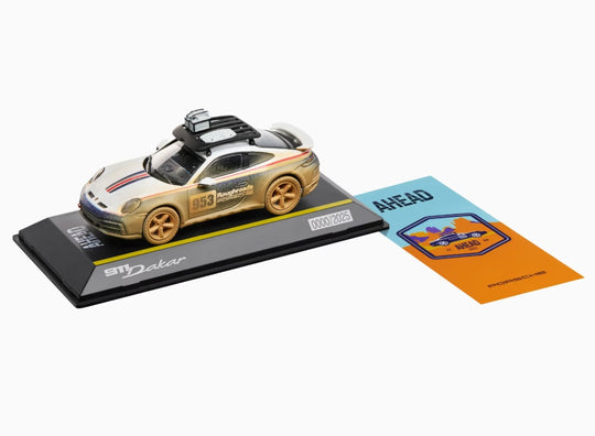 Porsche 911 Dakar (992) , 1:43 Scale Model Car - AHEAD Roughroads