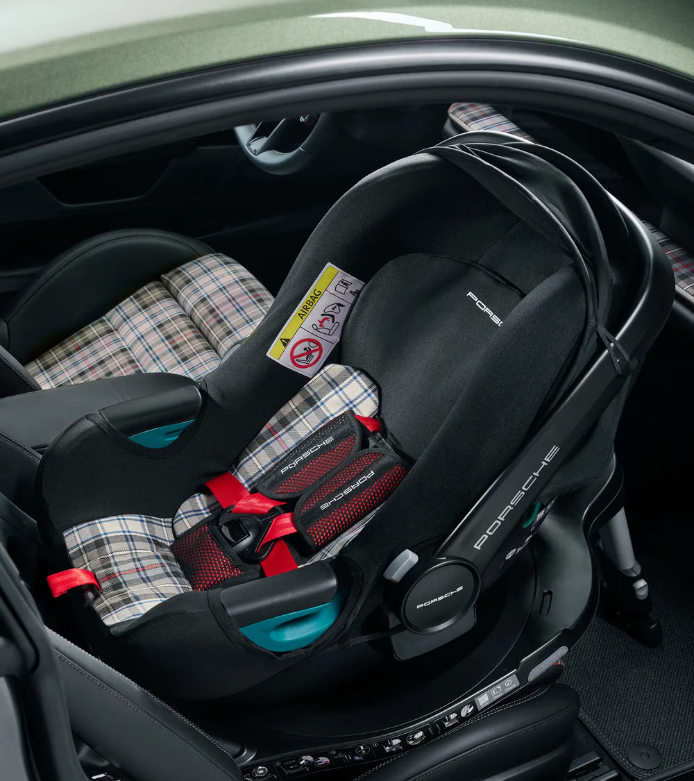 Porsche Child Seat Covers In Heritage Design - Turbo 50 Tartan